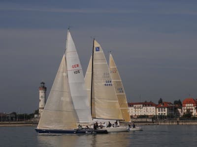 absegeln 09 - die ersten drei beim start